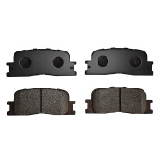 Колодки тормозные дисковые CTR, задние, комплект на ось (4 шт), арт. GK1057