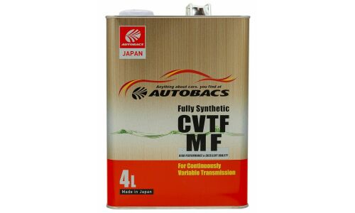 Масло трансмиссионное Autobacs CVTF MF FS, синтетическое, универсальное, для вариаторов, 4л, арт. A00033248