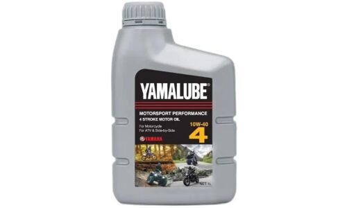 Масло для мототехники Yamalube Motorsport Performance 4 Stroke Motor Oil 10w40, минеральное, API SL, JASO MA2, 4-тактное, 1л, арт. 90793AS45200