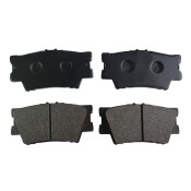 Колодки тормозные дисковые CTR, задние, комплект на ось (4 шт), арт. GK1064