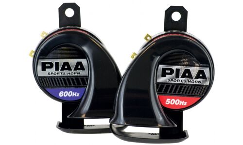 Сигнал звуковой PIAA Euro Sports Horn, 12В, частота 500Гц/600Гц, громкость 112дБ, комплект 2 шт