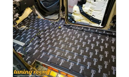 Тепло-звукоизоляционным материал Шумoff Комфорт 6, толщина 6мм, 0.6кг/м², повышает тепловую эффективность, лист 750х1000мм, арт. 0237004
