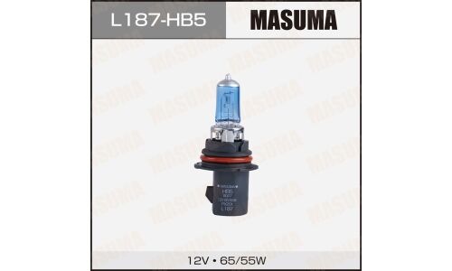 Лампа галогенная Masuma Blue Skyglow HB5(9007) (PX29t, T17), 12В, 65/55Вт, 4200К, 1 шт, арт. L187