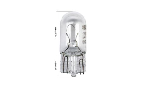 Лампа Masuma W5W (W2.1x9.5d, T10), 12В, 5Вт, комплект 2 шт, арт. L2510