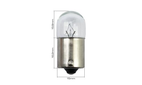 Лампа Masuma R10W (BA15s, G18), 24В, 10Вт, комплект 2 шт, арт. L2552