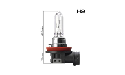 Лампа галогенная Masuma H9 (PGJ19-5, T11), 12В, 65Вт, 3200К, 1 шт, арт. L294