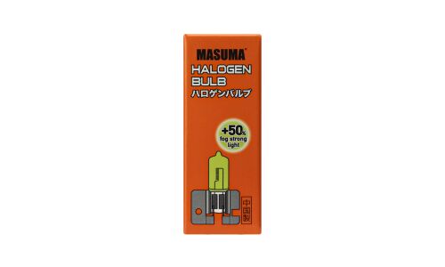 Лампа галогенная Masuma Yellowglow H2 (X511, T9), 12В, 55Вт, 2800К, 1 шт, арт. L355