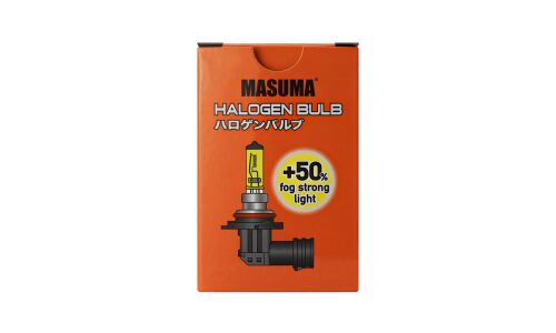 Лампа галогенная Masuma Yellowglow HB4(9006) (P22d, T12), 12В, 55Вт, 6000К, 1 шт, арт. L360