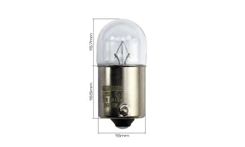 Лампа Masuma R5W (BA15s, G18), 24В, 5Вт, комплект 10 шт