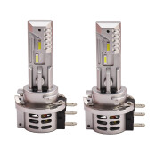 Лампа светодиодная Masuma LED H15 (PGJ23t-1, T13), 12В, 18/5Вт (соответствует 55/15Вт), 6000К, комплект 2 шт, арт. L635