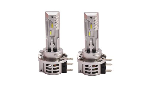 Лампа светодиодная Masuma LED H15 (PGJ23t-1, T13), 12В, 18/5Вт (соответствует 55/15Вт), 6000К, комплект 2 шт, арт. L635