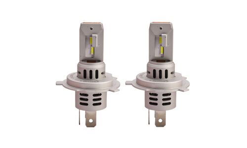 Лампа светодиодная Masuma LED H4 (P43t, T16), 12В, 26/21Вт (соответствует 60/55Вт), 6000К, комплект 2 шт, арт. L645