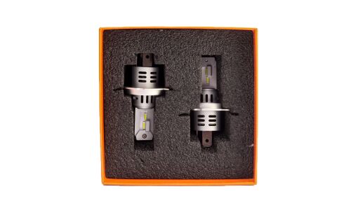 Лампа светодиодная Masuma LED H4 (P43t, T16), 12В, 26/21Вт (соответствует 60/55Вт), 6000К, комплект 2 шт, арт. L645