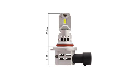 Лампа светодиодная Masuma LED HB3(9005) (P20d, T12), 12В, 27Вт (соответствует 60Вт), 6000К, комплект 2 шт, арт. L655