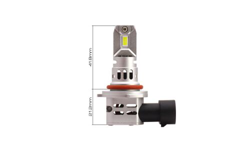 Лампа светодиодная Masuma LED HB4(9006) (P22d, T12), 12В, 27Вт (соответствует 55Вт), 6000К, комплект 2 шт, арт. L665