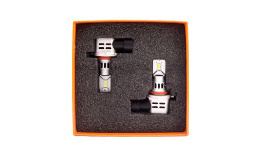 Лампа светодиодная Masuma LED HB4(9006) (P22d, T12), 12В, 27Вт (соответствует 55Вт), 6000К, комплект 2 шт, арт. L665