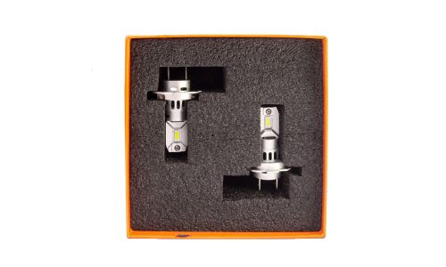 Лампа светодиодная Masuma LED H7 (PX26d, T11), 12В, 24Вт (соответствует 55Вт), 6000К, комплект 2 шт, арт. L675