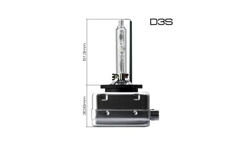 Лампа ксеноновая Masuma Standard Grade D3S (PK32d-5), 42В, 35Вт, 4300К, 1 шт, арт. L831