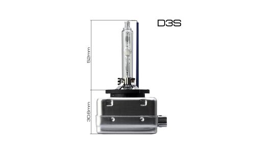 Лампа ксеноновая Masuma Cool White Grade D3S (PK32d-5), 42В, 35Вт, 6000К, 1 шт, арт. L835
