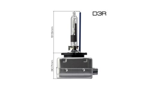 Лампа ксеноновая Masuma Cool White Grade D3R (PK32d-6), 42В, 35Вт, 6000К, 1 шт, арт. L816