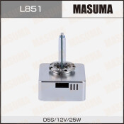 Лампа ксеноновая Masuma Standard Grade D5S (PK32d-7), 12В, 25Вт, 4300К, 1 шт, арт. L851