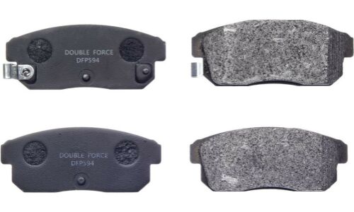 Колодки тормозные дисковые Double Force, задние, комплект на ось (4 шт), арт. DFP594
