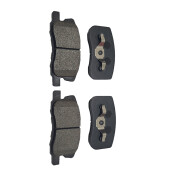 Колодки тормозные дисковые CTR, комплект на ось (4 шт), арт. GK0636 (CKM-68)