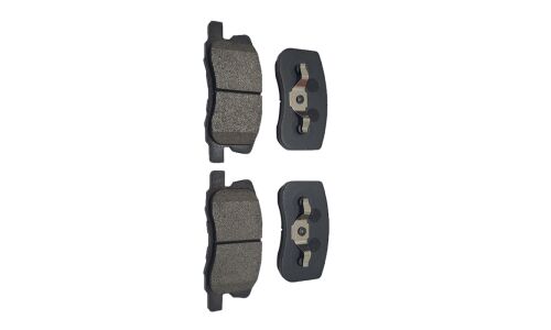 Колодки тормозные дисковые CTR, комплект на ось (4 шт), арт. GK0636 (CKM-68)