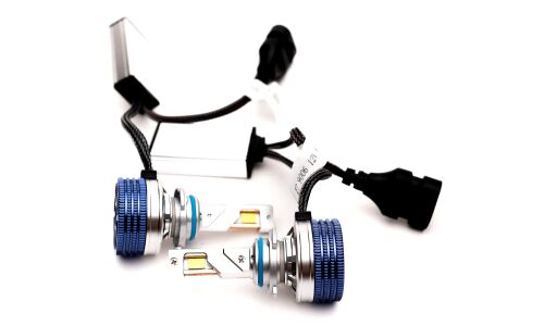 Лампа светодиодная HiVision Z7 Power Bright HB4(9006) (P22d, T12), 12В, 50Вт, 6000К, комплект 2 шт, арт. Л0431