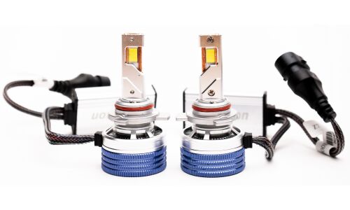 Лампа светодиодная HiVision Z7 Power Bright HIR2(9012) (PX22d, T11), 12В, 50Вт, 6000К, комплект 2 шт, арт. Л0427