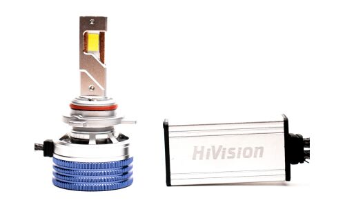 Лампа светодиодная HiVision Z7 Power Bright HIR2(9012) (PX22d, T11), 12В, 50Вт, 6000К, комплект 2 шт, арт. Л0427