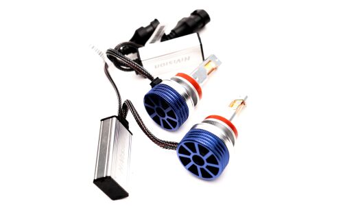 Лампа светодиодная HiVision Z7 Power Bright H11 (PGJ19-2, T11), 12В, 50Вт, 6000К, комплект 2 шт, арт. Л0430