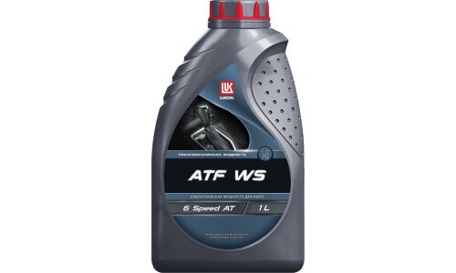 Масло трансмиссионное Лукойл ATF WS, синтетическое, Toyota ATF WS, для АКПП, 1л, арт. 3604451
