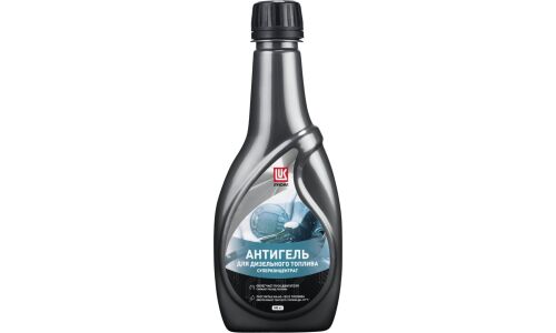 Антигель Лукойл Anti-Gel For Diesel Fuel Superconcentrate, присадка в дизельное топливо, бутылка 340мл, арт. 3205491/3525427