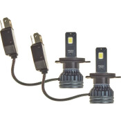 Лампа светодиодная Avantech LED Bulbs H4 (P43t, T16), 12В, 35/35Вт (соответствует 60/55Вт), 6500К, комплект 2 шт, арт. ALB0435W