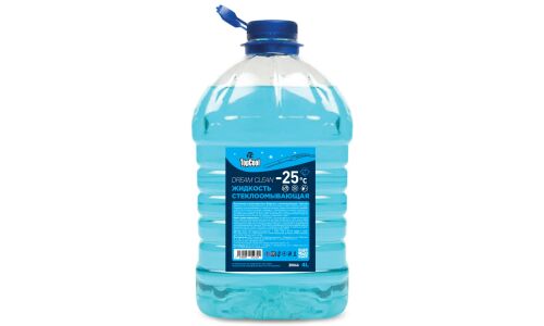 Стеклоомывающая жидкость TopCool Dream Clean, зимняя, -25°C, без метанола, с резким запахом, 4л, арт. Z0066