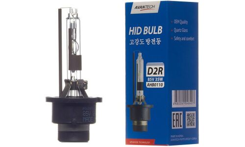 Лампа ксеноновая Avantech HID Bulb D2R (P32d-3), 85В, 35Вт, 4300К, 1 шт, арт. AHB0110