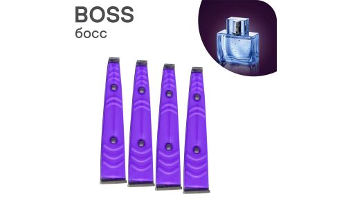 Ароматизатор в дефлектор Airline «Клипса-1» Boss (Босс), полимерный, 4 шт, арт. AFKL023