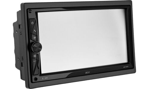 Мультимедийный центр ACV AD-7002, 2 DIN, Android 11, 7" (1024x600), USB/AUX/Bluetooth, 4х50Вт, поддержка камеры заднего вида, с GPS, настраиваемая подсветка