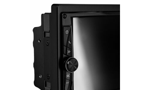 Мультимедийный центр ACV AD-7002, 2 DIN, Android 11, 7" (1024x600), USB/AUX/Bluetooth, 4х50Вт, поддержка камеры заднего вида, с GPS, настраиваемая подсветка