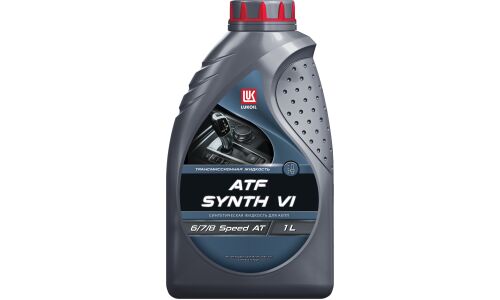 Масло трансмиссионное Лукойл ATF Synth VI, синтетическое, Dexron VI, для АКПП, 1л, арт. 3041364/3722206