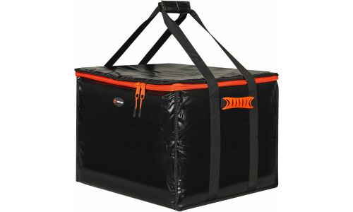 Сумка-холодильник (термосумка) Airline Big Size, объём 70л, размер 450x450x350мм, горизонтальная, черная, арт. ADCB024