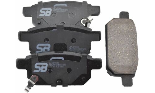 Колодки тормозные дисковые SB NAGAMOCHI, задние, комплект на ось (4 шт), арт. BP29808