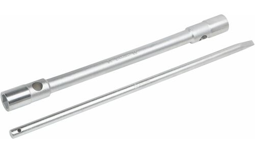 Ключ баллонный прямой Airline PRO, 22/24мм, длина 450мм, арт. ATAB016