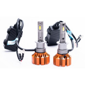 Лампа светодиодная HiVision Z1 PRO v2 H1 (P14.5s, T8), 12В, 20Вт (соответствует 50Вт), 6000К, комплект 2 шт, арт. Л0454