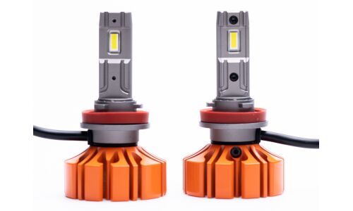 Лампа светодиодная HiVision Z1 PRO v2 H11, H8, H16 (PGJ19-1, PGJ19-2, PGJ19-3, T11), 12В, 20Вт (соответствует 55Вт), 6000К, комплект 2 шт, арт. Л0455