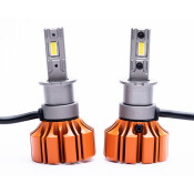 Лампа светодиодная HiVision Z1 PRO v2 H3 (PK22s, T12), 12В, 20Вт (соответствует 55Вт), 6000К, комплект 2 шт, арт. Л0461