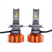 Лампа светодиодная HiVision Z1 PRO v2 H4 (P43t, T16), 12В, 20/20Вт (соответствует 60/55Вт), 6000К, комплект 2 шт, арт. Л0457