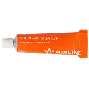 Клей резиновый в тюбике 12г для ремонта шин и камер AIRLINE, арт. AG-R-01