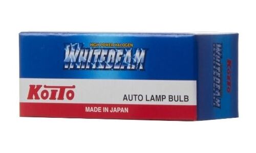 Лампа галогенная Koito White Beam H3C (P22d/5, T12), 12В, 55Вт (соответствует 100Вт), 4000К, 1 шт, арт. 0753W